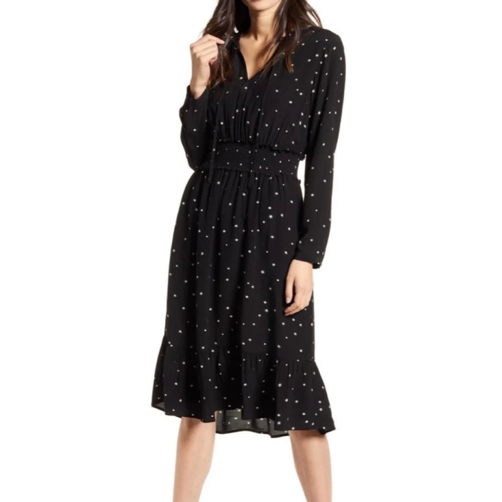 RAILS JOY DRESS IN ONYX STARBURST